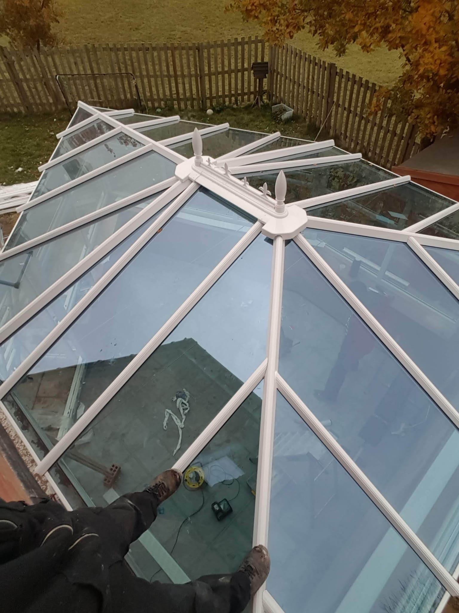 Conservatory installation