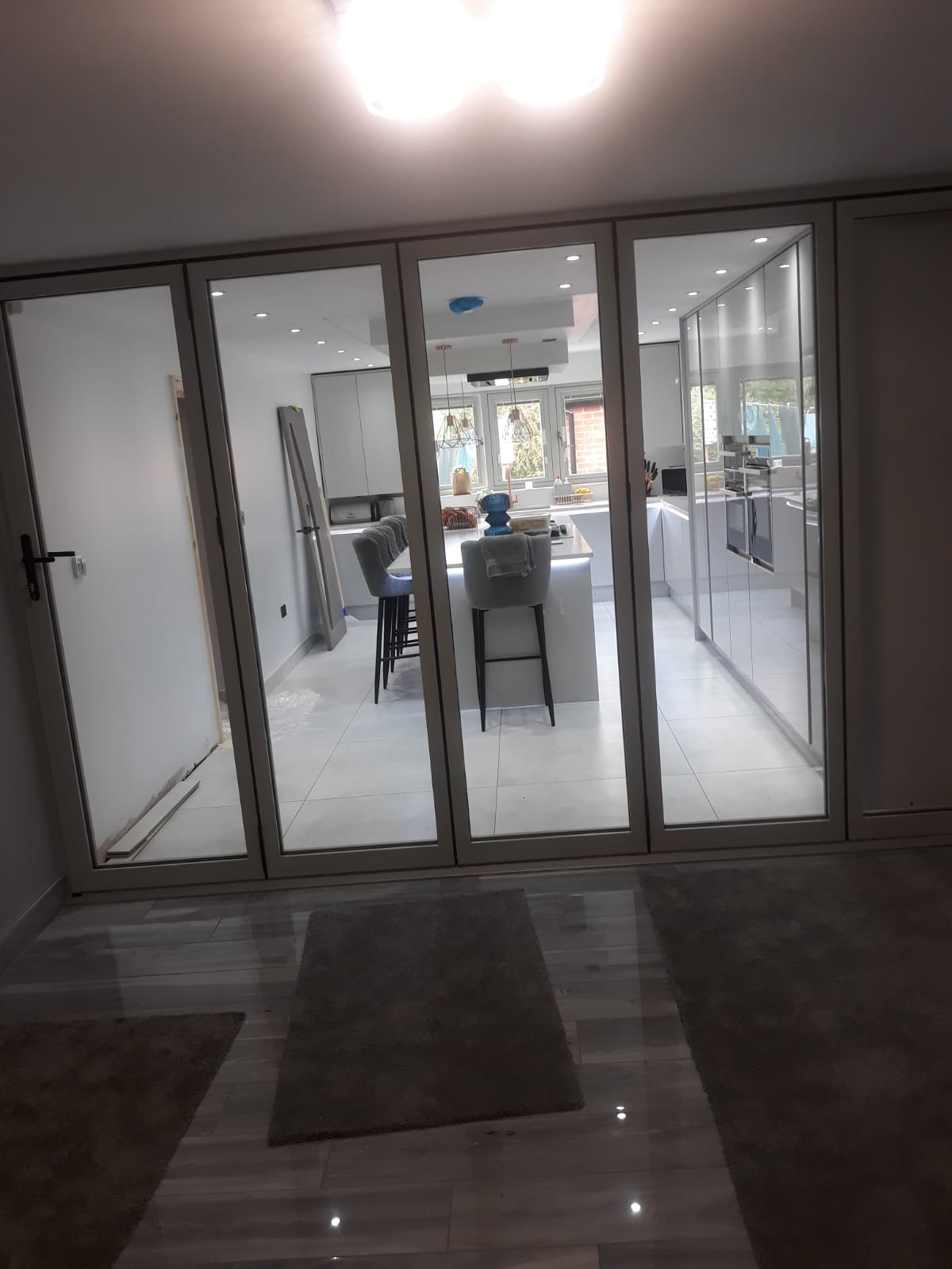 Bi-fold door installation