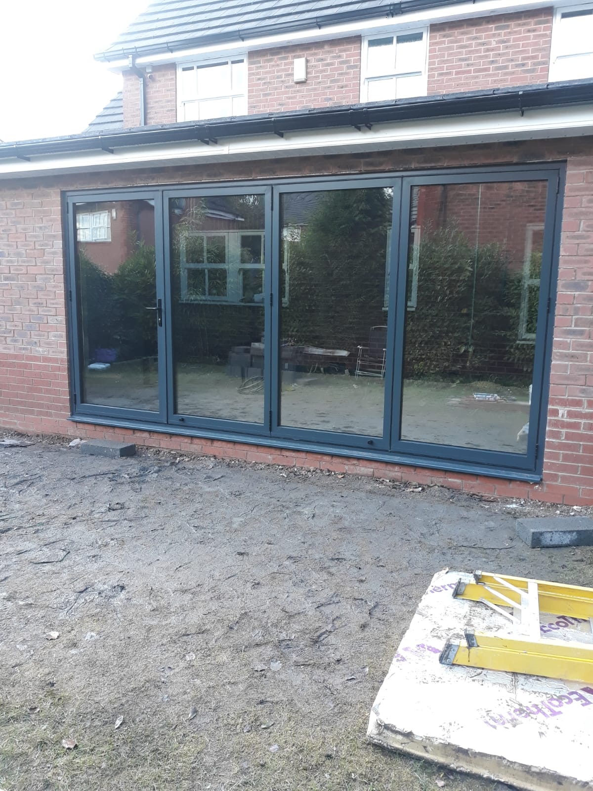 Bi-fold door installation