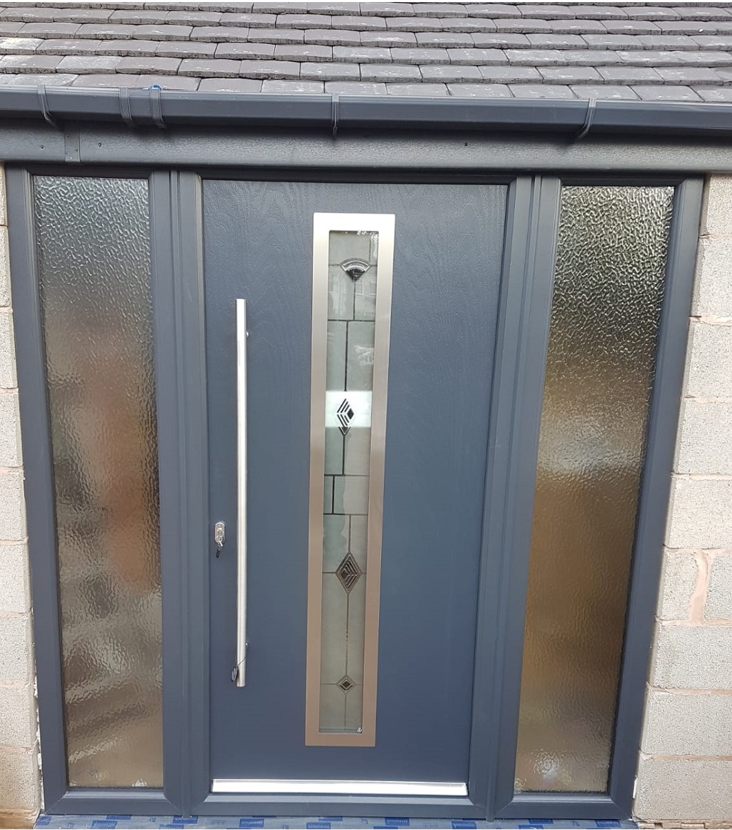 Composite door installation