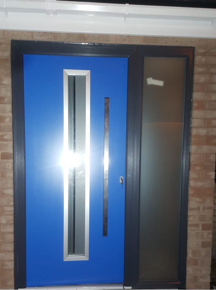 Composite door installation