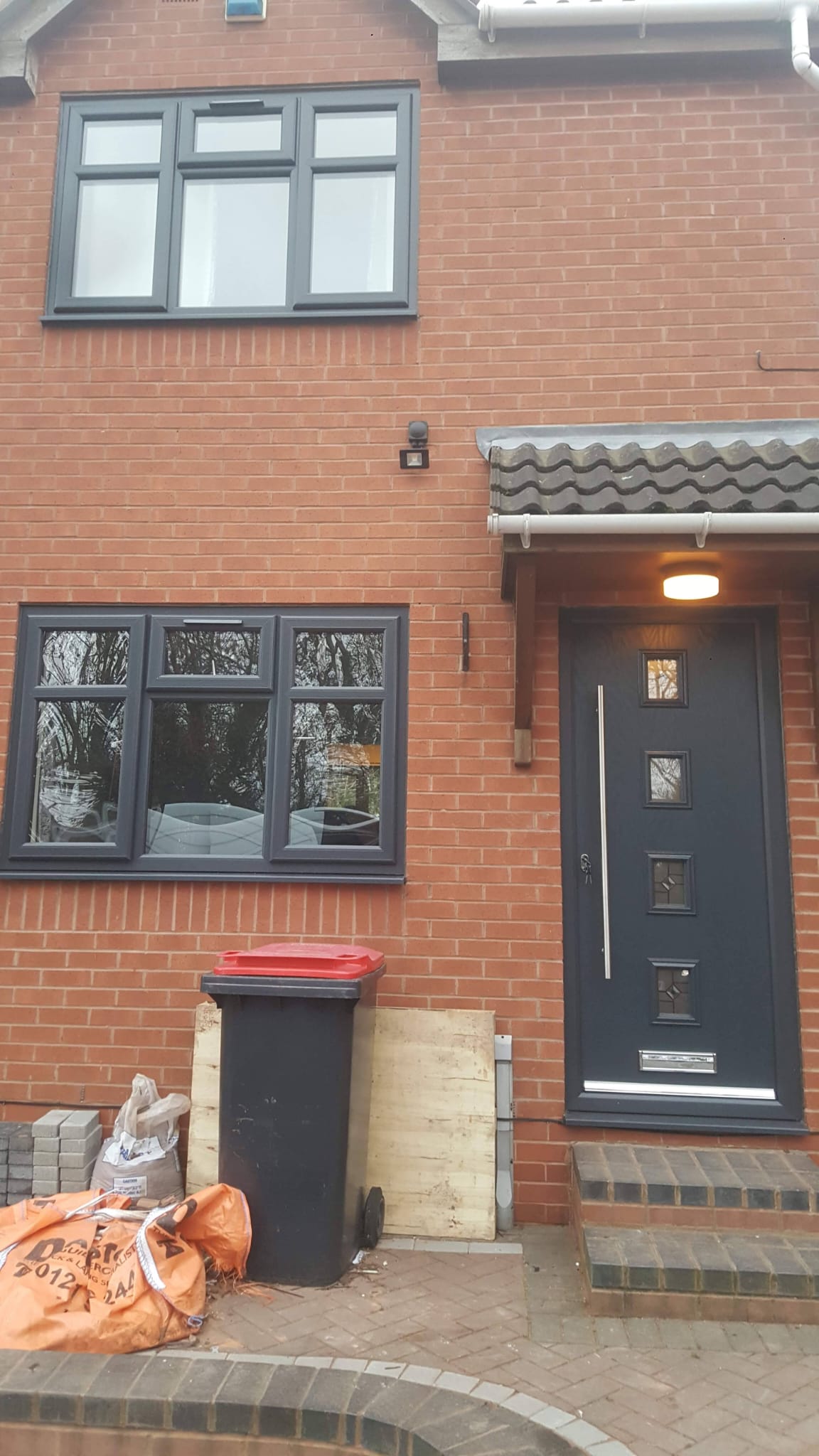 Composite door installation