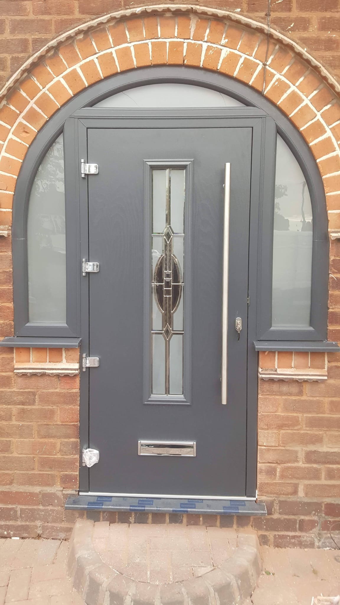 Composite door installation