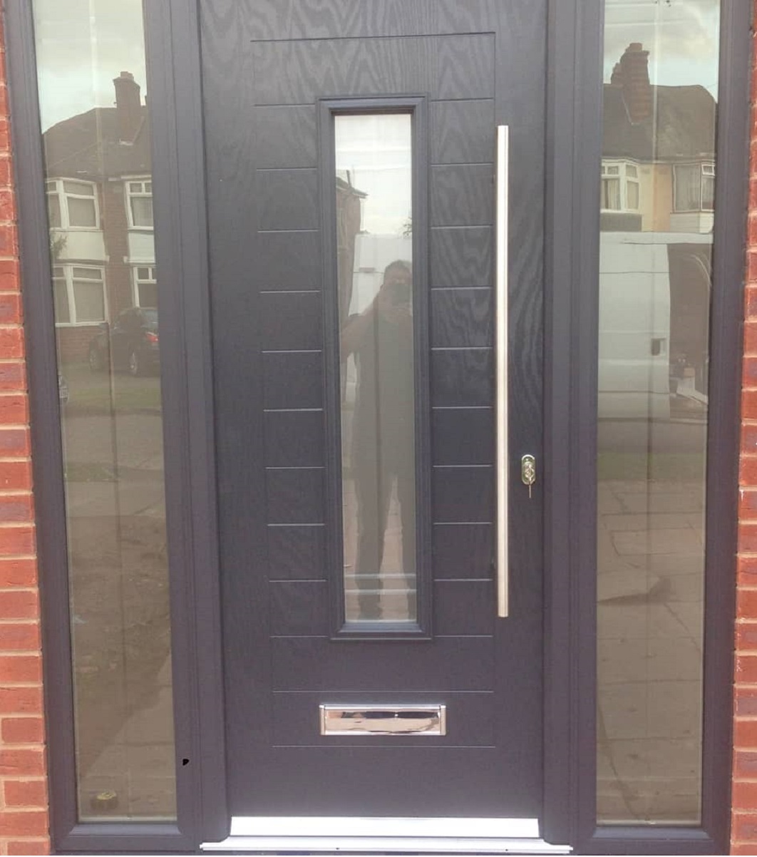 Composite door installation