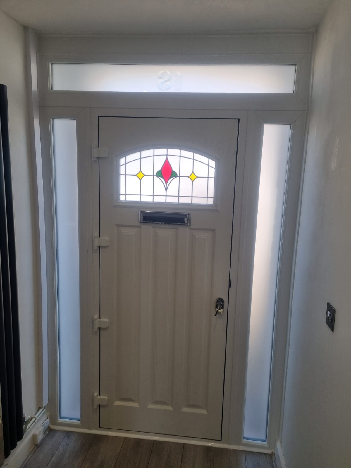 Composite door installation