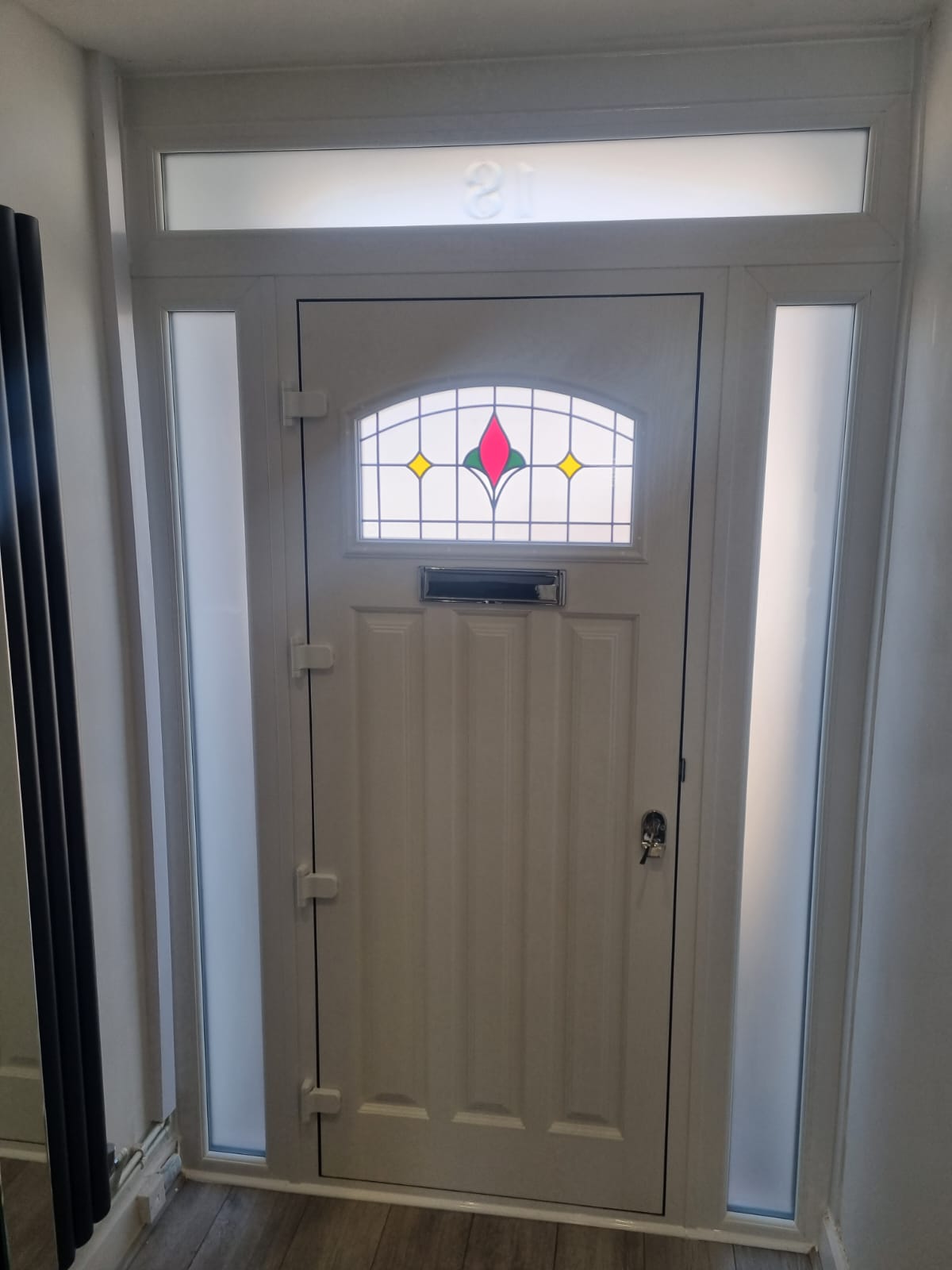 Composite door installation