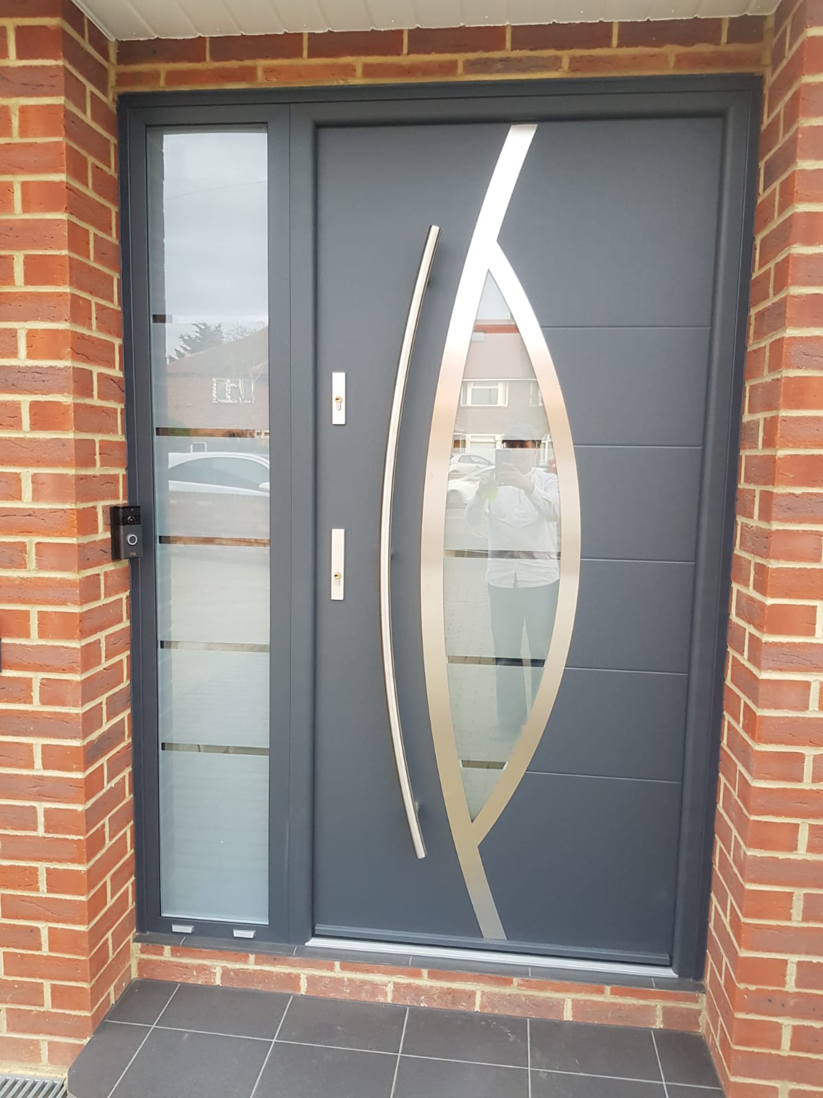 Composite door installation