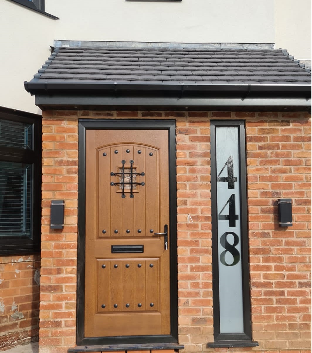 Composite door installation