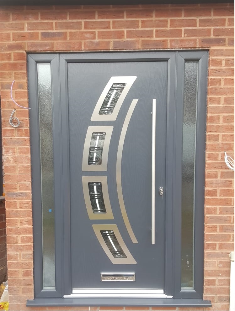 Composite door installation